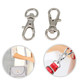 Lobster Clasp Keyring with D-Ring - (Pack of 2)
